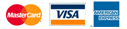 Visa, Mastercard and American Express Accepted
